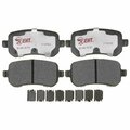 Rm Brakes Ceramic Brake Pad Set With Hardware R53-EHT1021H